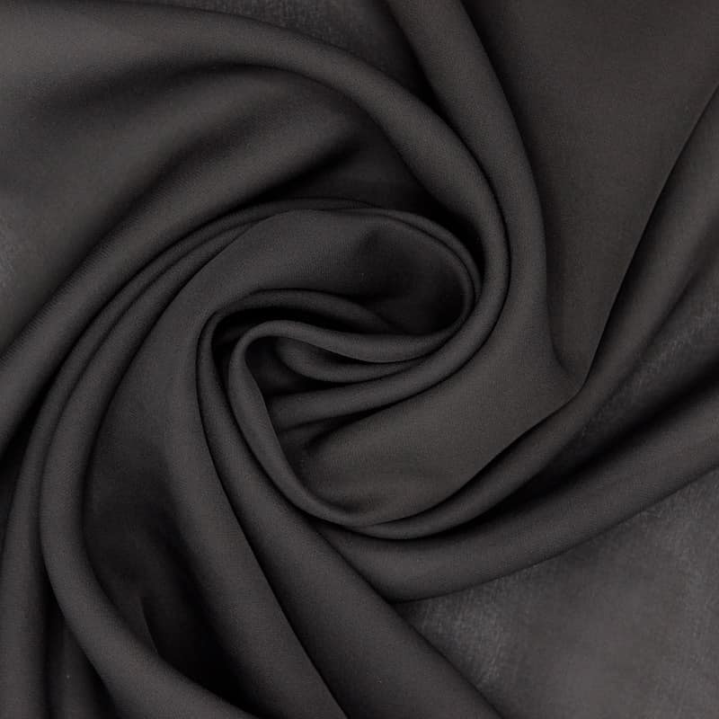Veil 100% silk - black 