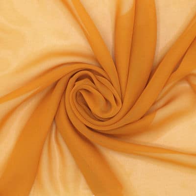 Silk veil - burnt orange 