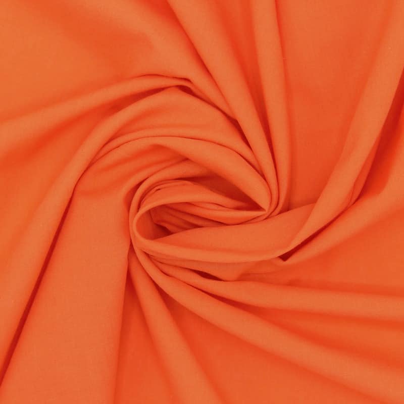 100% cotton fabric - orange