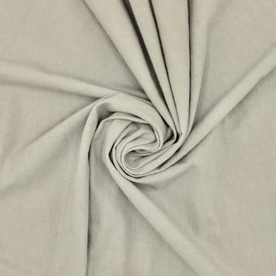 Tissu coton crushed - grège