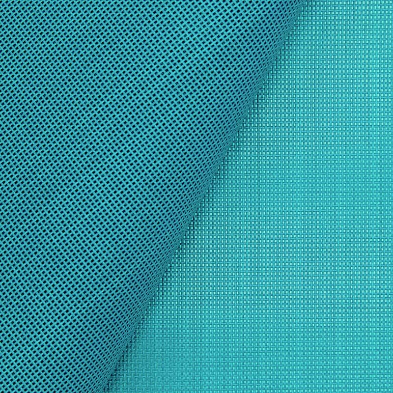 Zonnekap screen canvas - pauwblauw