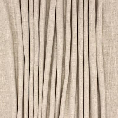 Upholstery fabric with linen aspect - ecru