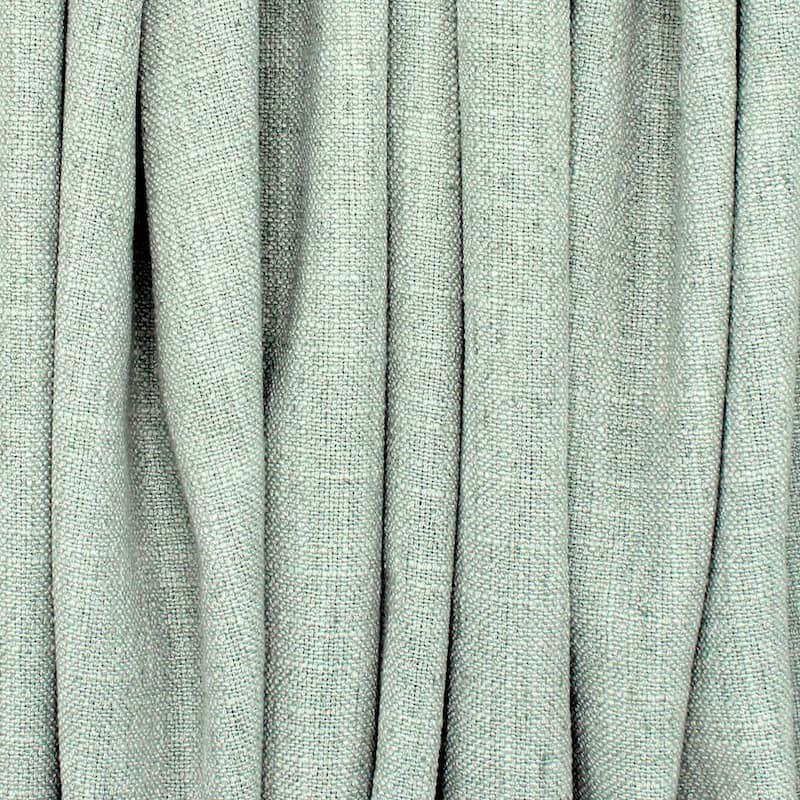 Upholstery fabric with linen aspect - sage green
