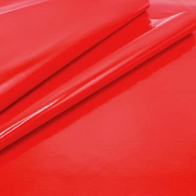 Rode effen polypropyleen en PVC tafelzeil