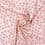 Cotton poplin fabric with hats - pink