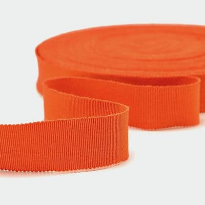 Effen ripsband - oranje