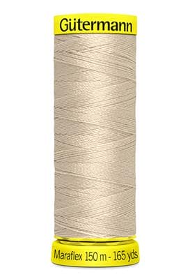 Elastic sewing thread - beige 722