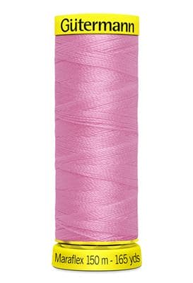 Elastic sewing thread - pink 663