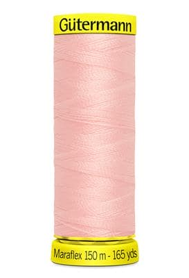 Elastic sewing thread - pink 659