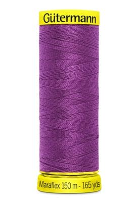 Elastic sewing thread - purple 321