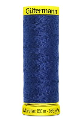 Elastic sewing thread - blue 232