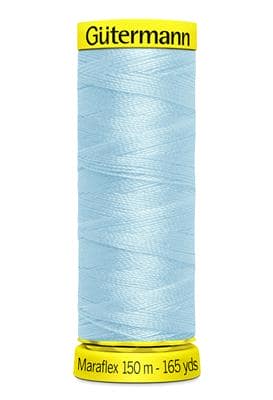 Elastic sewing thread - blue 195