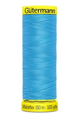 Elastic sewing thread - blue 5396