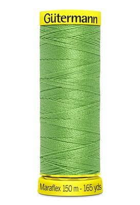 Elastic sewing thread - green 154