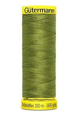 Elastic sewing thread - khaki 582