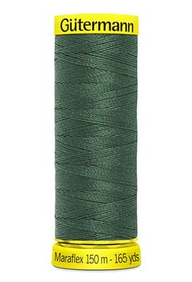 Elastic sewing thread - green 561