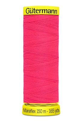Elastic sewing thread - neon pink 3837