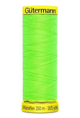 Elastic sewing thread - neon green 3853