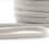 Striped piping cord - grey / white