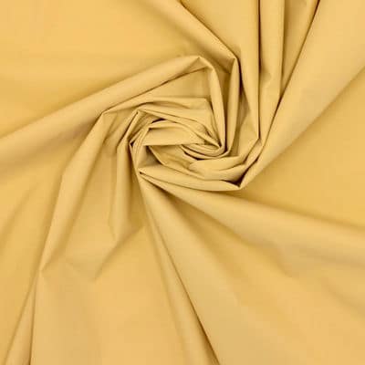 Waterproof windproof fabric - straw yellow