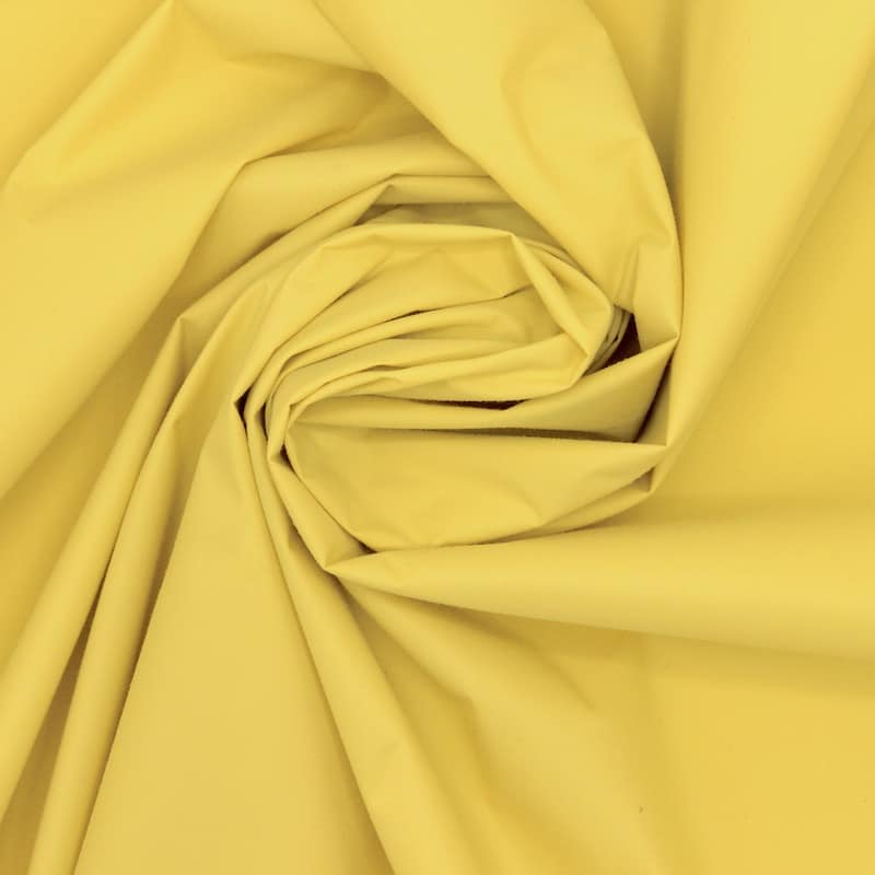 Wind- en waterdichte stof - geel