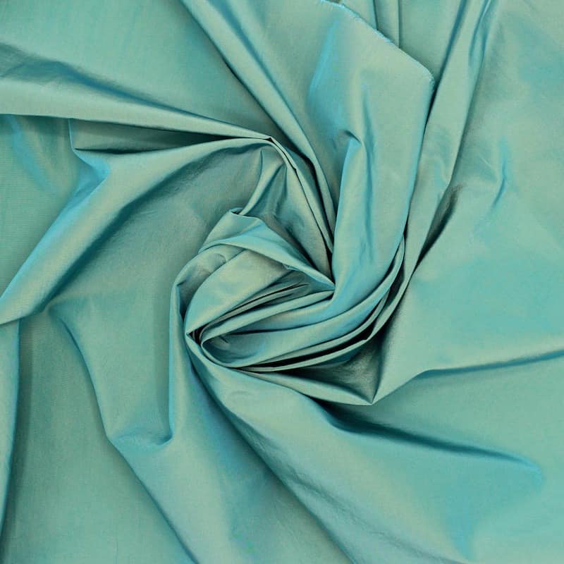 Color changing windproof fabric - turquoise