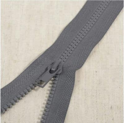 Seperating injection zipper - space grey