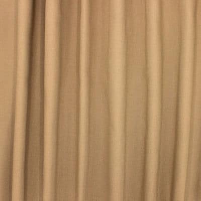 Plain cotton fabric - hemp beige 