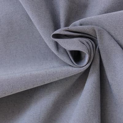 Cloth of 3m  extensible fabric with washed-out blue denim effect