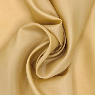 Polyester lining fabric - honey yellow 