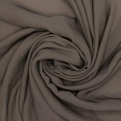 100% polyester met aspect van gewassen zijde bruin