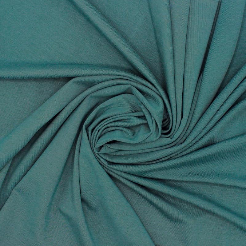 Lyocell knit fabric - teal 