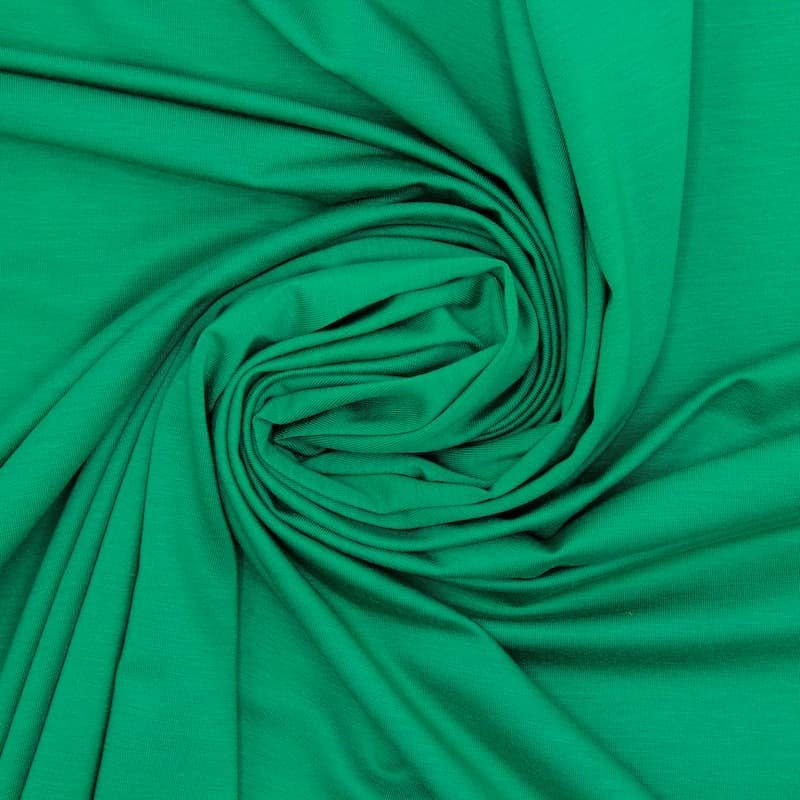 Lyocell knit fabric - emerald green 