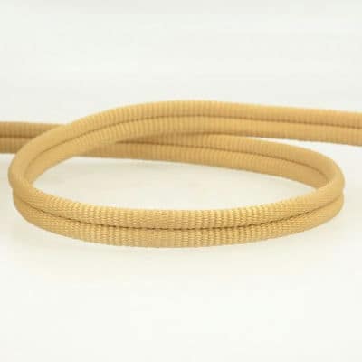 Double piping cord - beige