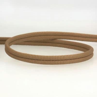 Double piping cord - dark beige