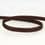 Double piping cord - brown