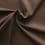 Fabric in cotton and elastane with twill weave - plain brown