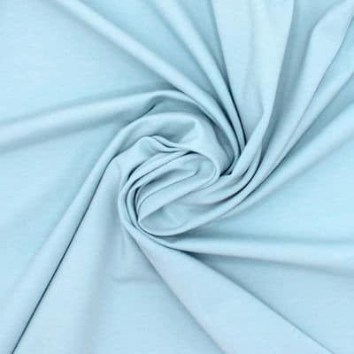 Plain jersey fabric - sky blue 