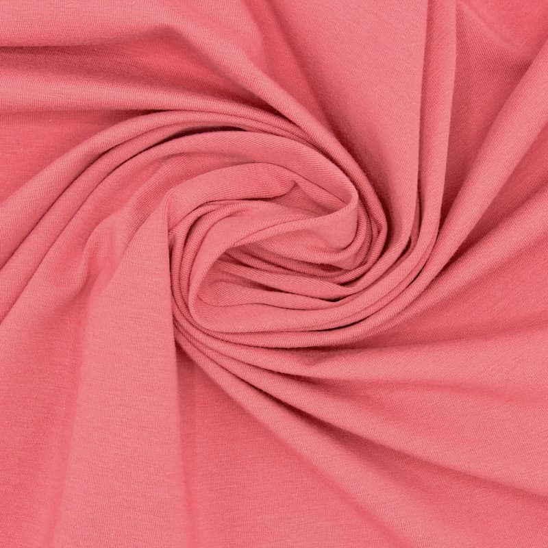 Plain jersey fabric - pink 