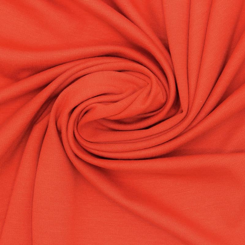 Jersey fabric - orange 