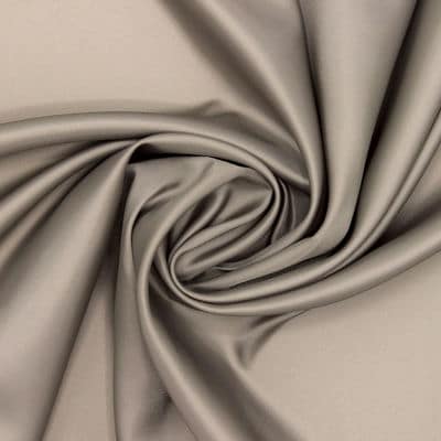 Polyester twill voeringstof - taupe 