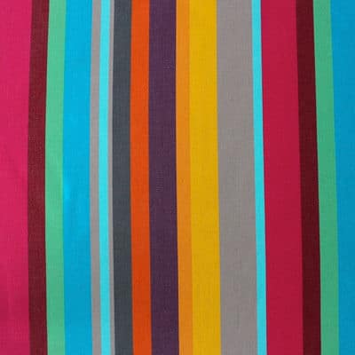Bayadère outdoor fabric - multicolor