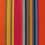 Toile transat à lignes orange, bleu, rouge et rose
