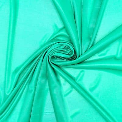 Knit lining fabric in polyester - green