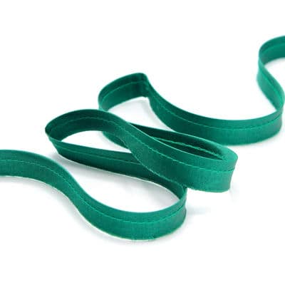 Satin ribbon - fir green
