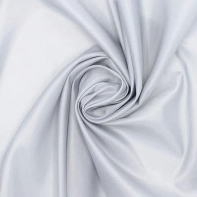 Coupon van 3m polyester voeringstof - effen grijs