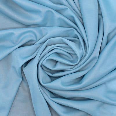 Knit lining fabric in polyester - horizon blue