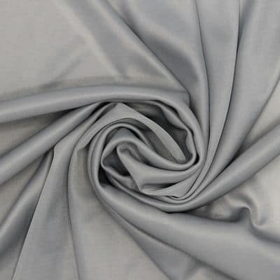 Knit lining fabric in polyester - grey