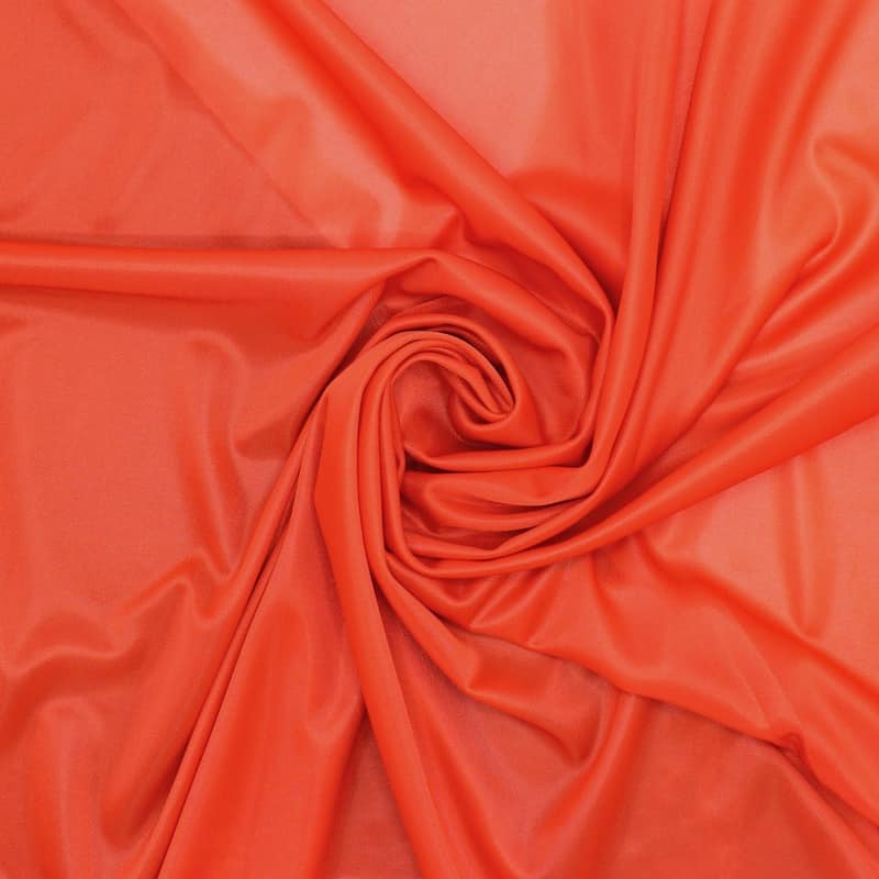 Gebreide voeringstof in polyester - rood