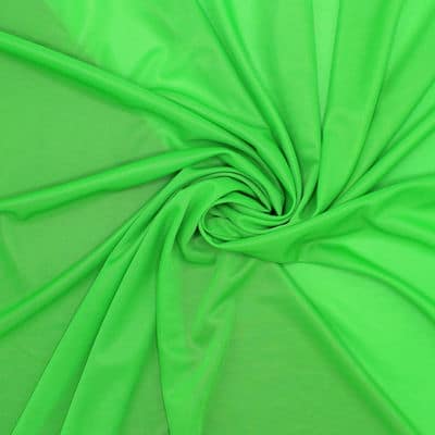 Doublure maille polyester - vert pomme